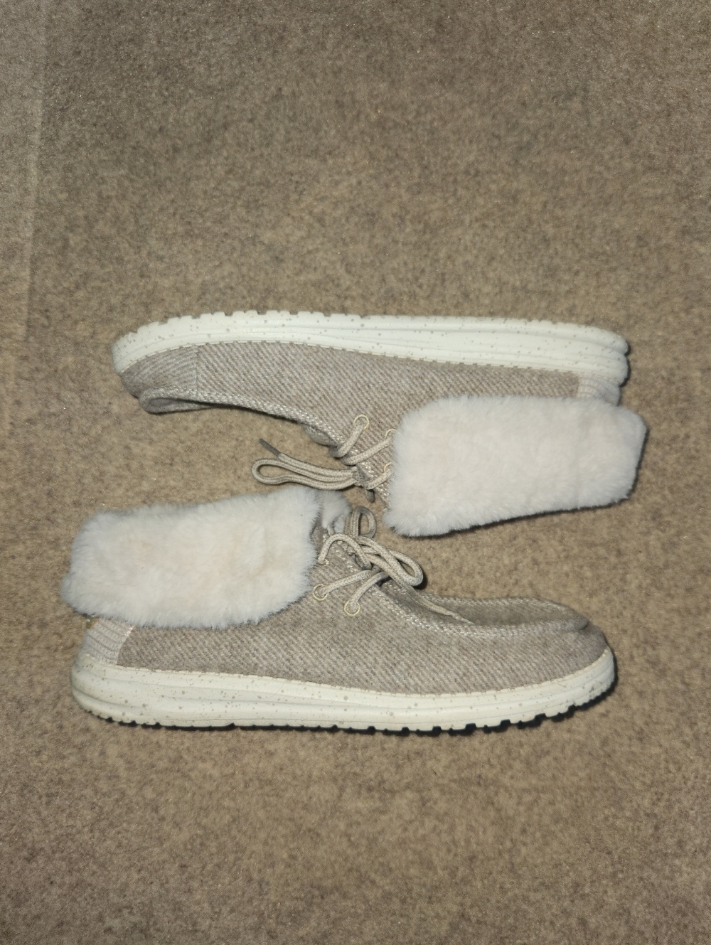 Britt Wendy Fold Boots With Foldable Faux Fur Cuff | Hey Dude | W11